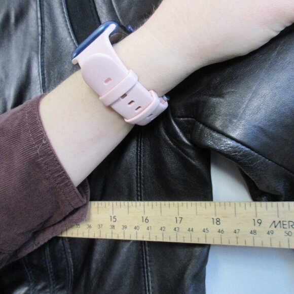 Tahari Leather Wrap Jacket Women M Black Moto Asymmetrical Biker Grunge 844 - Picture 15 of 16